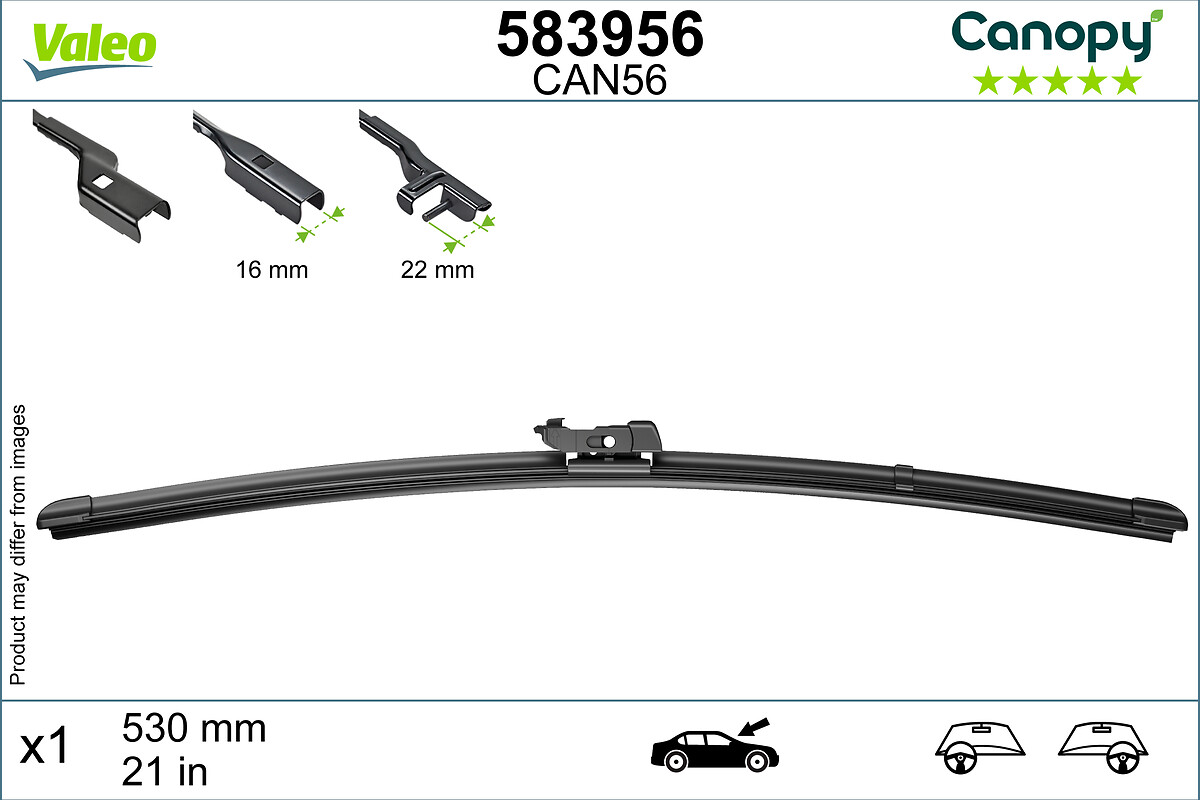 Lamela stergator VW GOLF IV (1J1) 1.6 16V  benzina 105 cai VALEO 583956